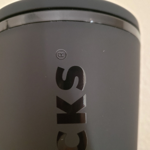 Starbucks Matte Black Cold Cup Tumbler 16oz NEW - Picture 5 of 8